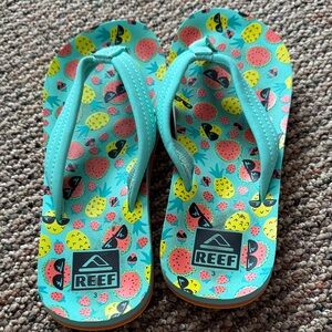 Reef Kids' Fruity Blue Flip Flops